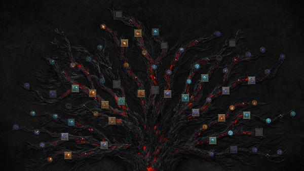 Diablo 4 skill tree screenshot