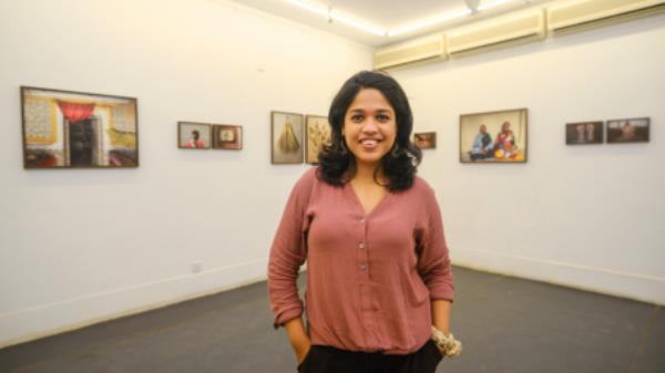 Mo<em></em>non Muntaka&#039;s exhibition will go on till 5 August. Photo: Saqlain Rizve