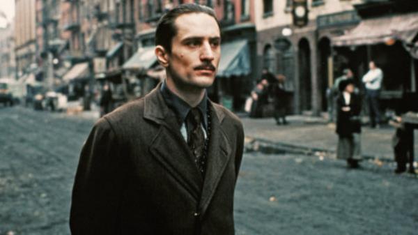 Robert De Niro as a young Vito Corleone in Godfather Part II (1974)