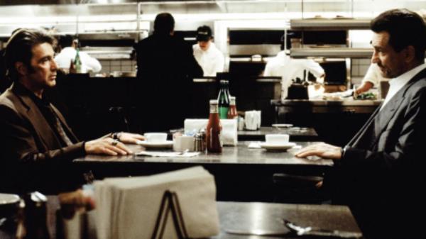 Al Pacino and Robert De Niro in Heat (1995)