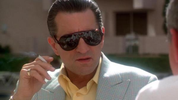 De Niro as the suave Ace Rothstein in Casino (1995) 