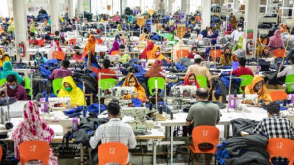 Workers tailoring clothes at an RMG factory in Bangladesh. File Photo: Mumit M/TBS