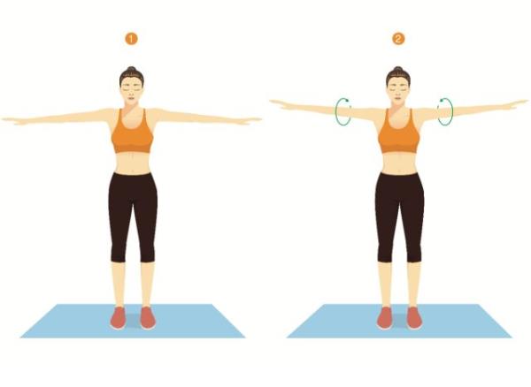 illustration of arm circles