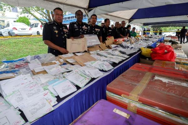 Johor police dispose of drugs worth RM5.43m