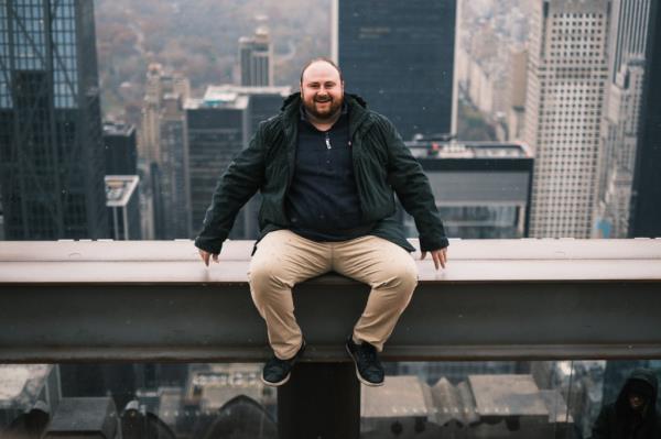 Post reporter Alex Mitchell had a thrilling time ascending on "The Beam."