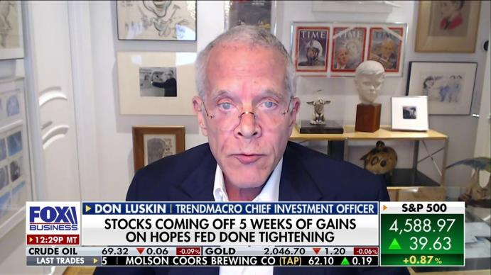 TrendMacro Chief Investment Officer Don Luskin pushes back against the Fed's claim that growth causes inflation on 'Making Money.'