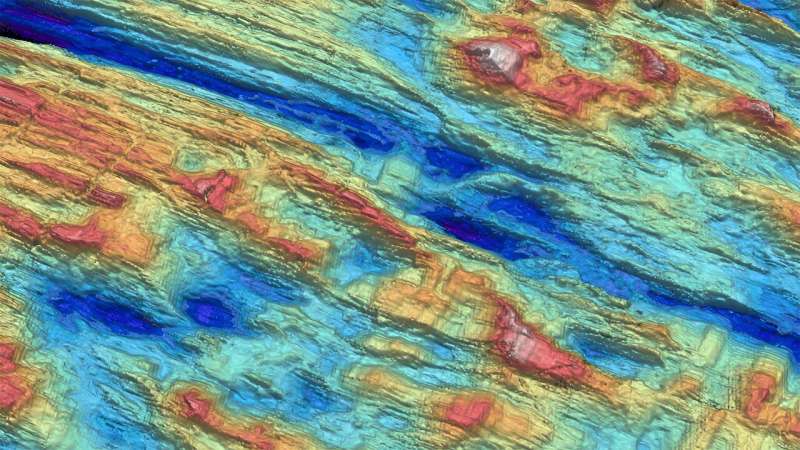 Seafloor shapes on the flanks of mid-ocean ridges l<em></em>inked to magma supply